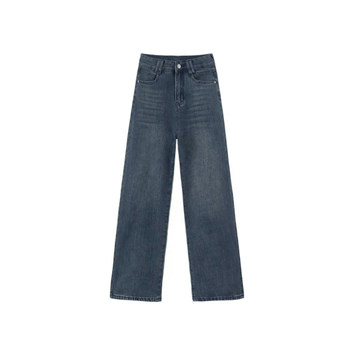 Giant slim! Retro blue jeans ~
