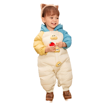 Balabala baby down jacket onesie style cute