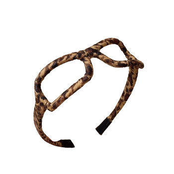
Leopard print autumn and winter glasses headband finally found