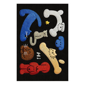 
2026 New Cartoon Animal Entrance Floor Mats Home Light Luxury Carpet Door Anti-Slip Mats Cute Entrance Floor Mats