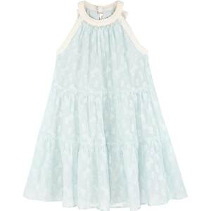 Pearl sleeveless hanging neck dress Female summer 2024 new senior sensor -style seaside holiday skirt long skirt
