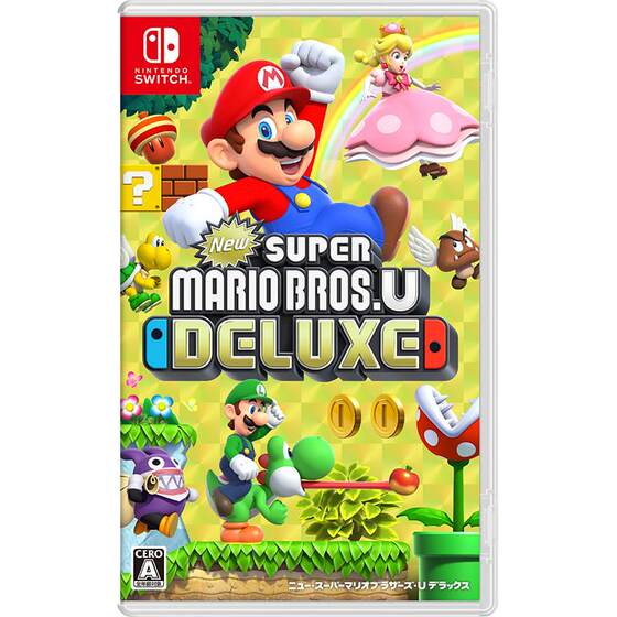 [Self-operated] Japanese version New Super Mario Bros. U Deluxe Nintendo Switch Game Cassette Chinese