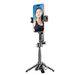 3-in-1 Mini Magnetic Selfie Stick Bluetooth Remote Control