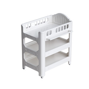 
leeoeevee baby changing table baby touch care table diaper changing removable newborn bathing crib