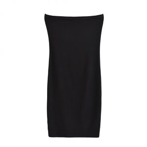 Jing Ya Spicy Girl One Line Neck strapless off the shoulder dress for women's summer new sexy high waisted slim fit short skirt with wrapped buttocks