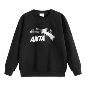 
ANTA children's sweatshirt men's 2026 spring and autumn new round neck long-sleeved T-shirt cotton pullover big children's sports top