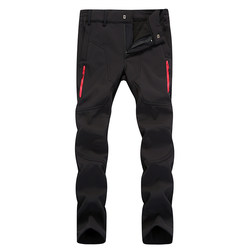 Winter cycling clothing men's fleece thickened windproof and warm mountain bike cycling pants motorcycle long pants