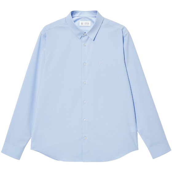 
Jack Jones Men's Autumn New Business Color Matching Very Wide Stylish Anti-Wrinkle Casual Standard Right Shoulder Long Sleeve Shirt