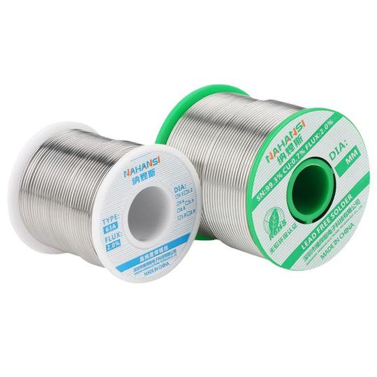 Fil à Souder Sans Plomb 0.8mm - Étain, 2% De Flux - Bobine De 50g - Pour électronique Et Réparations