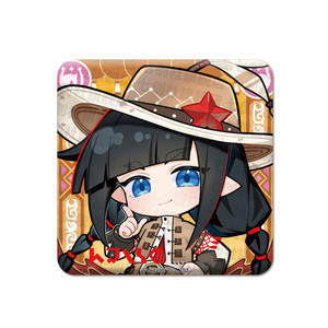 
[Genuine in stock] Concave and Concave World Year of the Horse Q version limited square badge bar Chiqi Chuangshe animation peripherals