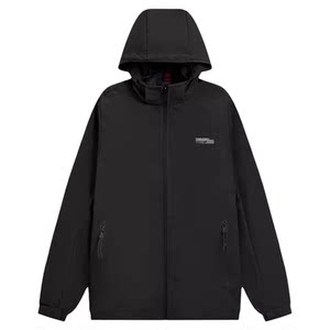 
Peak sports windbreaker men's 2026 spring new woven windproof jacket casual outdoor hooded warm top for men