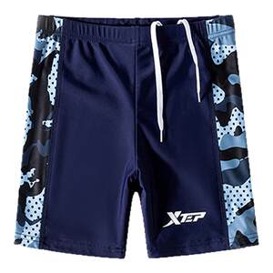 
Xtep children's swimsuit boys' middle and large children's swimming trunks boys' sun protection quick-drying swimsuit professional training swimming trunks set