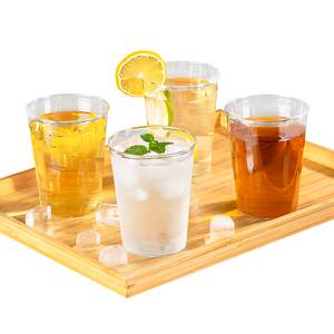 
Temeiju disposable cup thickened transparent space cup aviation cup drink cup water cup tea cup