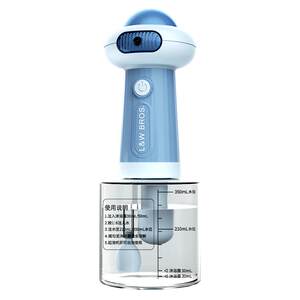 
Pet shower gel electric bubbler bubble machine dog and cat bath foaming shower gel shampoo