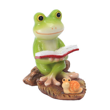 Frog mobile phone holder TV drama artifact desktop decoration