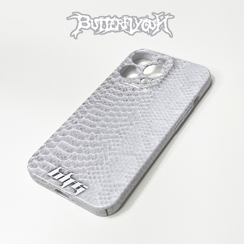 Butterflygun Dark Gothic SERPENT SNAKE SKIN Custom Made Handmade Phone Case