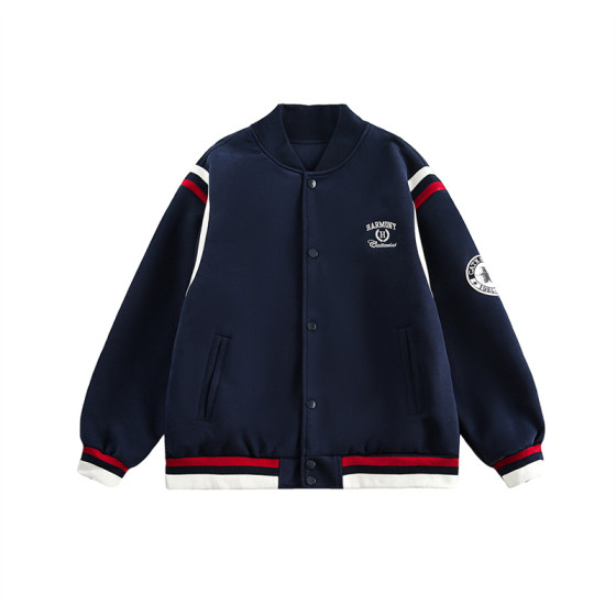 
lemanism American retro baseball uniform jacket men 2025 couples fashion brand cleanfit jacket women