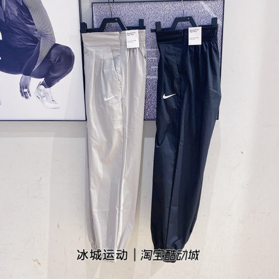 Nike耐克女裤夏新款透气束脚运动休闲工装长裤DD5049-010-033