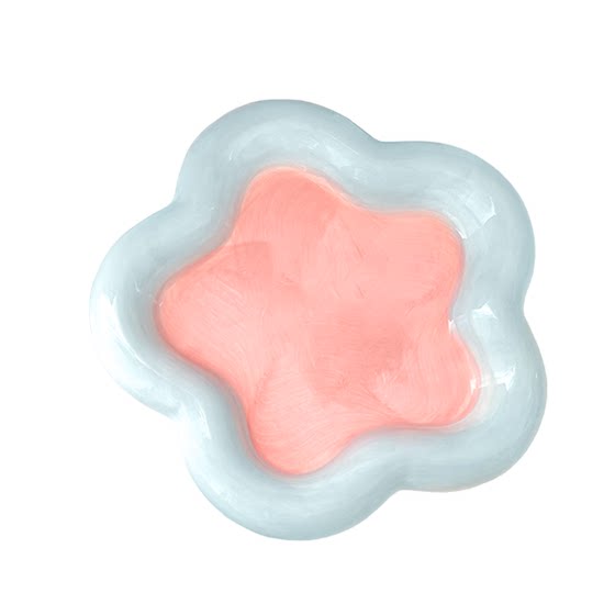 
Yuanqi Meow丨Milk fufu ceramic cat bowl dog bowl plate plate canned staple food pet bowl cat food pet supplies