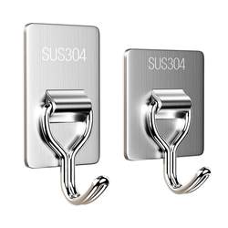 Industrial grade anti-rust hooks with strong load bearing without hole punching