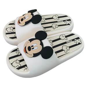 
Thin strips Indoor anti-odor couple slippers genuine Mickey bow Minnie summer sandals for men and women