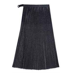 
Nuochu maternity wear ~ high-waisted woolen accordion pleated skirt, autumn and winter a-line skirt, slim, mid-length and swing umbrella