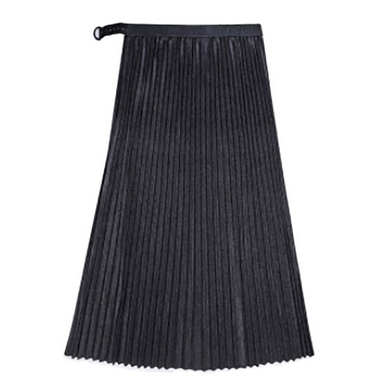 
Nuochu maternity wear ~ high-waisted woolen accordion pleated skirt, autumn and winter a-line skirt, slim, mid-length and swing umbrella