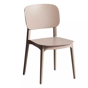 
Modern simple plastic dining chair home thickened backrest stool dining table chair comfortable chair for long time sitting restaurant office