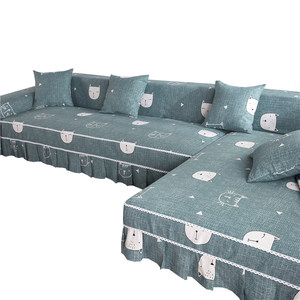 All-inclusive sofa cover universal four-season full-cover Guifei combination anti-slip sofa cushion towel anti-slip thickened cat scratching
