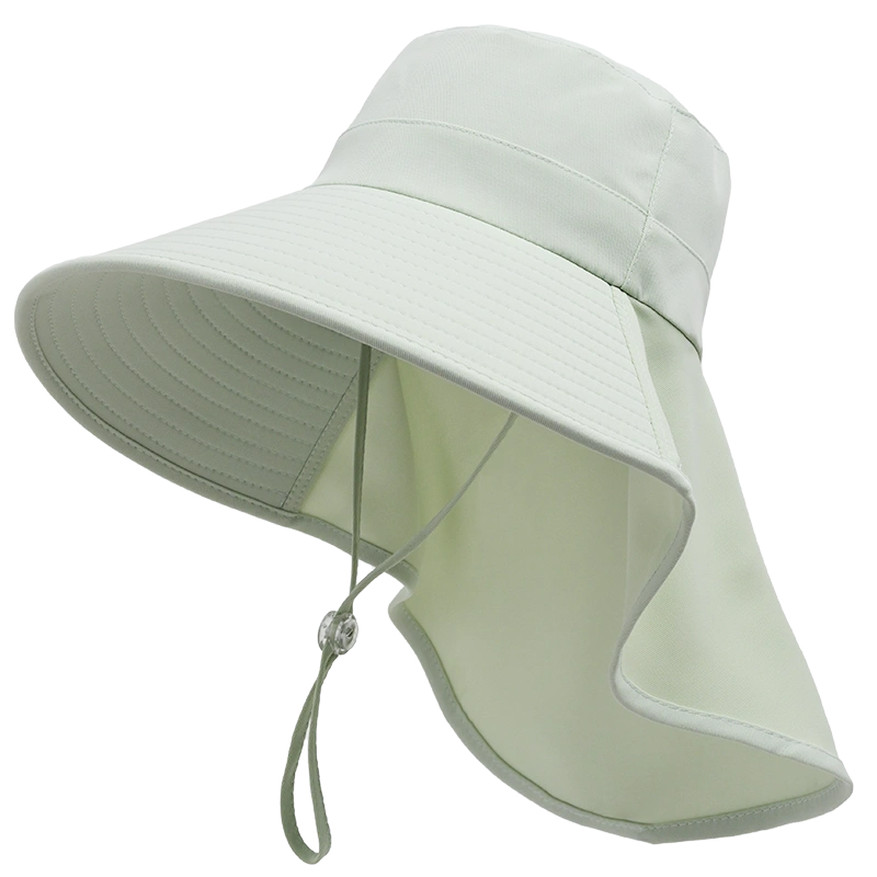 帽子女款2024新款加大帽檐专业遮阳帽防晒防紫外线太阳帽护颈骑车