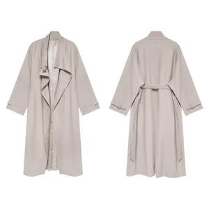 
Eryang Design [Yiheng] old money style pu leather windbreaker women's autumn high-end stand-up collar lace-up jacket