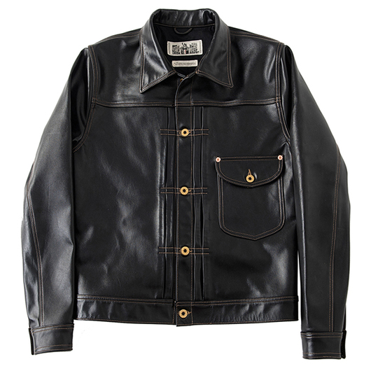 Hydralisk Horsehide Leather Jacket 180091 - Classic Slim Fit