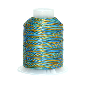 Section dyed strand dragon scale rope tassel hand braided lanyard