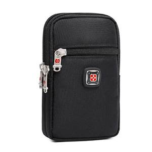 Swiss military sword men's outdoor mobile phone bag wears 5.7 -inch 6.5 -inch waist bag men wearing belt casual small hanging bag