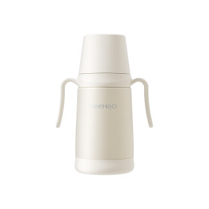 Ying's small-month-age thermos cup baby straw bottle baby baby over 6 months old and 2 years old to learn to drink water cup for children