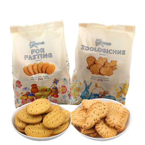 
Ukraine imported grana biscuits animal-shaped nutritious butter vanilla meal replacement breakfast cake food
