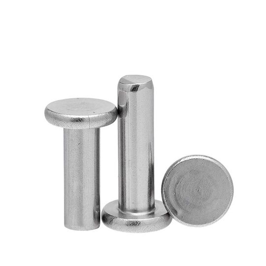 Halbrundnieten DIN 660 A2 Edelstahl V2A Niete Nieten 2mm 2,5mm 3mm 4mm 5mm 6mm