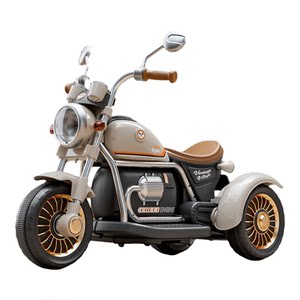 
Children's electric motorcycle tricycle 1 to 3 years old baby remote control toy car battery car can be charged by a person