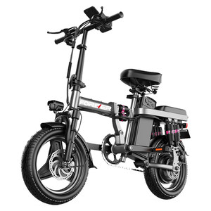 Permanent folding electric vehicle for driving and transportation, small portable power-assisted electric bicycle, super long battery life, 2026 new model