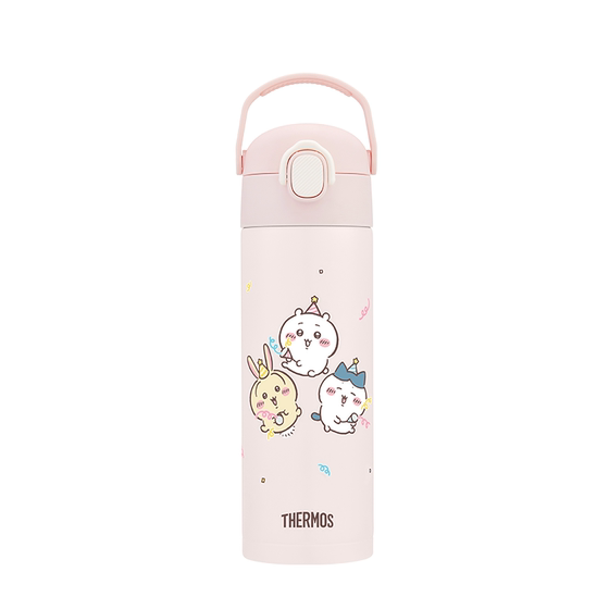 
Thermos children's thermos cup baby straw cup student men's and women's direct drinking cup CHiiKAWA Jiikawa co-branded