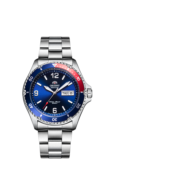 Orient东方双狮原装进口水鬼男士全自动机械手表时尚运动潜水手表
