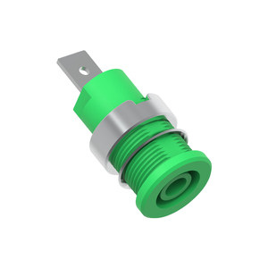 
ETA3303 high-end 4mm copper banana socket panel socket female head test jack instrument European standard socket