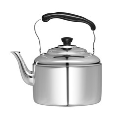 Supor kettle 304 stainless steel whistle large capacity boiling water household open flame coal gas induction cooker