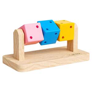 
Cano Hamster Toys Golden Wire Bear Tooth Molding Life Landscape Special Branches Hamster Silent Pet Sports Products