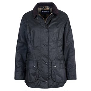 
Special Clearance British Barbour Classic Beadnell Oil Wax Waxed Jacket Barn Style Jacket