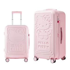 
Ginza xHelloKitty2026 new genuine joint large capacity 37 points suitcase female student pink kt