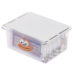 Smooth pulling and extraction of drawer storage box under the mirror cabinet