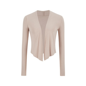
MosesQueen white knitted sunscreen cardigan for women in spring and summer thin outer shawl short coat