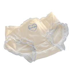 Pure cotton mid-rise women's thin briefs