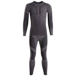 
UTO UTO carbon energy ski underwear men's sports quick-drying sweat-wicking compression clothing women's outdoor running warm suit